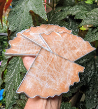 Coasters #53 - Triangle agate Epoxy set of 4