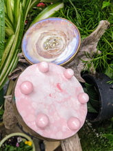 Coasters #59- Round Epoxy with feet - set of 2 - Sold