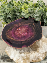 Coasters #47- Agate Epoxy set of 4 - SOLD