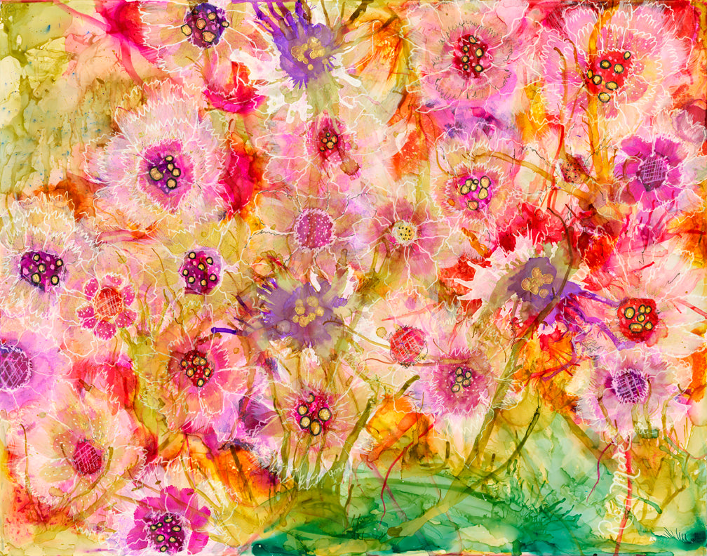 Rose Tinted World - Original Sold (prints available)